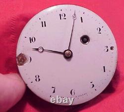 Vintage 48MM BREGUET A PARIS 1/4 REPEATER VERGE FUSEE POCKET WATCH MOVEMENT