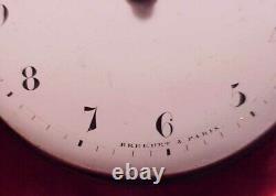 Vintage 48MM BREGUET A PARIS 1/4 REPEATER VERGE FUSEE POCKET WATCH MOVEMENT