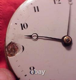 Vintage 48MM BREGUET A PARIS 1/4 REPEATER VERGE FUSEE POCKET WATCH MOVEMENT