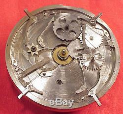 Vintage 48mm Charles Frodsham Tourbillon 09990 Fusee Pocket Watch Movement Parts