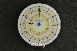 Vintage 6 Size J Waltham O. F. Pocket Watch Movement Running