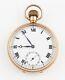 Vintage 9ct Gold Cased Pocket Watch With 15 Jewel Movement, Chester 1927