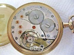 Vintage BREVET Fleur Swiss Pocket Watch 17 Jewels Running