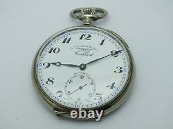 Vintage CORTEBERT cal 526 chronometer rolex movement railway pocket watch