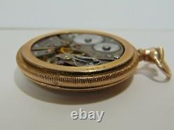 Vintage Delmar Tacy Pocket Watch 21 Jewels Swiss Movement Dueber GF Case RUNNING