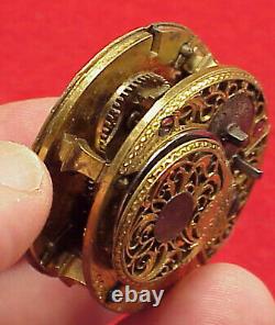 Vintage English Verge Fusee Pocket Watch Movement Richard Bagly Ashford 236