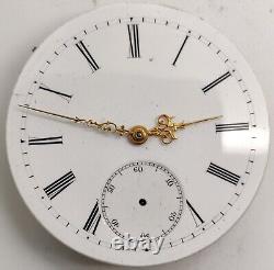 Vintage Favre Brandt Locle High Grade Pocket watch movement Running 42.9mm