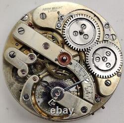 Vintage Favre Brandt Locle High Grade Pocket watch movement Running 42.9mm