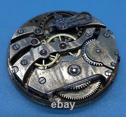 Vintage High Grade Pocket Watch C. H. Meylan Brassus Movement 21j Adjusted Swiss