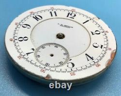 Vintage High Grade Pocket Watch C. H. Meylan Brassus Movement 21j Adjusted Swiss