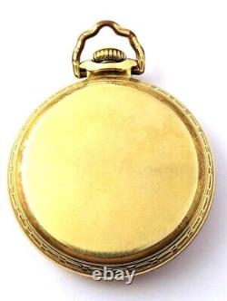 Vintage Illinois A. Lincoln Railroad Pocket Watch, 1910's Vintage Watches