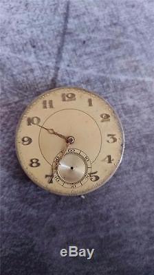 Vintage International Watch Co. Pocket Watch Movement