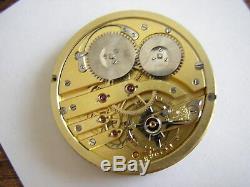 Vintage Iwc Cal 73 Pocket Watch Movement+dial Circa 1950