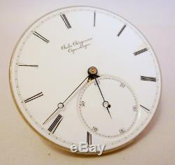 Vintage Jules Jurgensen Spring Detent movement running with hands and dial
