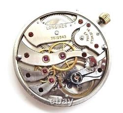 Vintage Longines 17.95M 16 Jewelled Extra Pocket Watch Movement (Working)