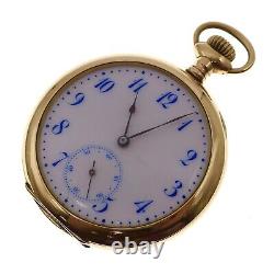 Vintage Longines Private Label Pocket Watch Frank Roehm Detroit 17j 16s Fancy