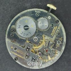 Vintage Lyceum Girard Perregaux 17 Jewel Manual Wind Pocket Watch Movement Rare