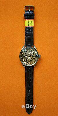 Vintage Men's Skeleton High Quality Pocket Watch Movement