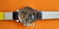 Vintage Men's Skeleton High Quality Pocket Watch Movement