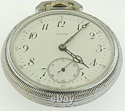 Vintage OMEGA BRANT Louis Brant & Frere Movement Pocket Metal Case Pocket Watch