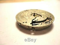 Vintage Pocket Watch Movement 42.2mm Chronograph