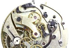 Vintage Pusher Pawl Chronograph movement pocket watch for PARTS
