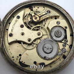 Vintage Repetition Quarts For Part Swiss Pocket Watch Movement BRENET Repair