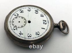 Vintage Repetition Quarts For Part Swiss Pocket Watch Movement BRENET Repair