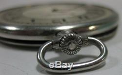 Vintage Tiffany & Co Platinum Pocket Watch 15 Jewels Movado Movement