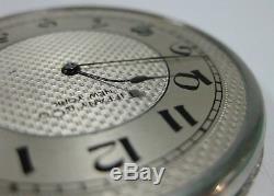 Vintage Tiffany & Co Platinum Pocket Watch 15 Jewels Movado Movement