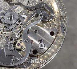 Vintage ULYSSE & NARDIN minute repeater pocket watch, ONLY MOVEMENT