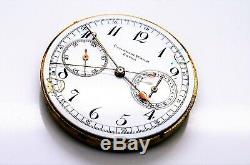 Vintage Universal Geneve Extra Chronograph High Grade Pocket Watch Movement