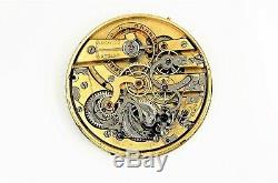 Vintage Universal Geneve Extra Chronograph High Grade Pocket Watch Movement