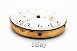 Vintage Universal Geneve Extra Chronograph High Grade Pocket Watch Movement