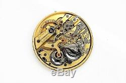 Vintage Universal Geneve Extra Chronograph High Grade Pocket Watch Movement