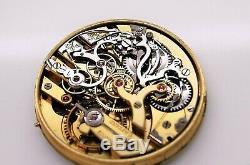 Vintage Universal Geneve Extra Chronograph High Grade Pocket Watch Movement