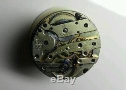 Vintage Vacheron Constantin pocket watch movement, good balance