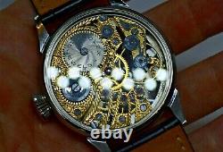 Vintage Wristwatch Rolex Marriage Swiss Pocket Watch Movement