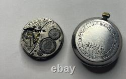 Vintage assorted pocket watch movements parts cases assorted grab bag lot