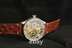 Vintage chronometer Vacheron $ Constantin MEN'S SKELETON POCKET WATCH MOVEMENT