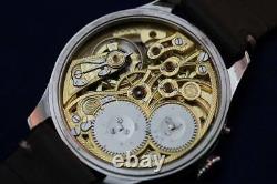 Vintage chronometer iwc schaffhausen SKELETON POCKET WATCH MOVEMENT