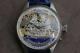 Vintage Chronometer Iwc Schaffhausen Skeleton Pocket Watch Movement The Sailboat