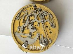 Vintage repeater pocket broken London Watch Movement Ersatzteil parts (z101)