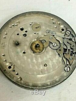 Vulcain Chronograph Pocket Watch Movement 17 Jewels