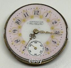 WALTHAM POCKET WATCH MOVEMENT 15 Jewels 0s Circa 1893 Runs