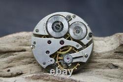 WALTHAM RAILROAD POCKET WATCH MOVEMENT RIVERSIDE 21j #29636150 No. 1623 (R3M3)