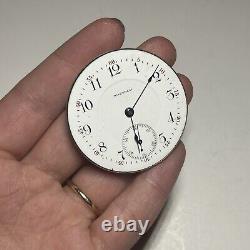 WALTHAM RIVERSIDE Men's Pocketwatch Movement with High Grade Movement