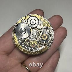 WALTHAM RIVERSIDE Men's Pocketwatch Movement with High Grade Movement