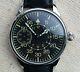 Watch Men's Military Style Wrist Converted From Molnija Movement 3602 Serviced