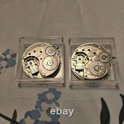 Waltham 1872 Pocket Watch Movements Lot, Please Read